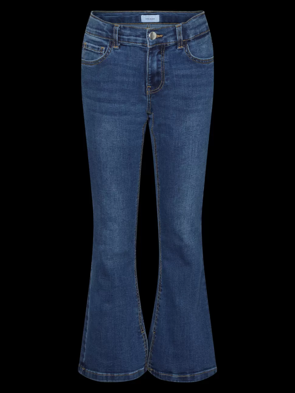 Jeans | Underdelar^VERO MODA VMRUBY Medelhög Midja Utsvängd Passform Jeans Medium Blue Denim