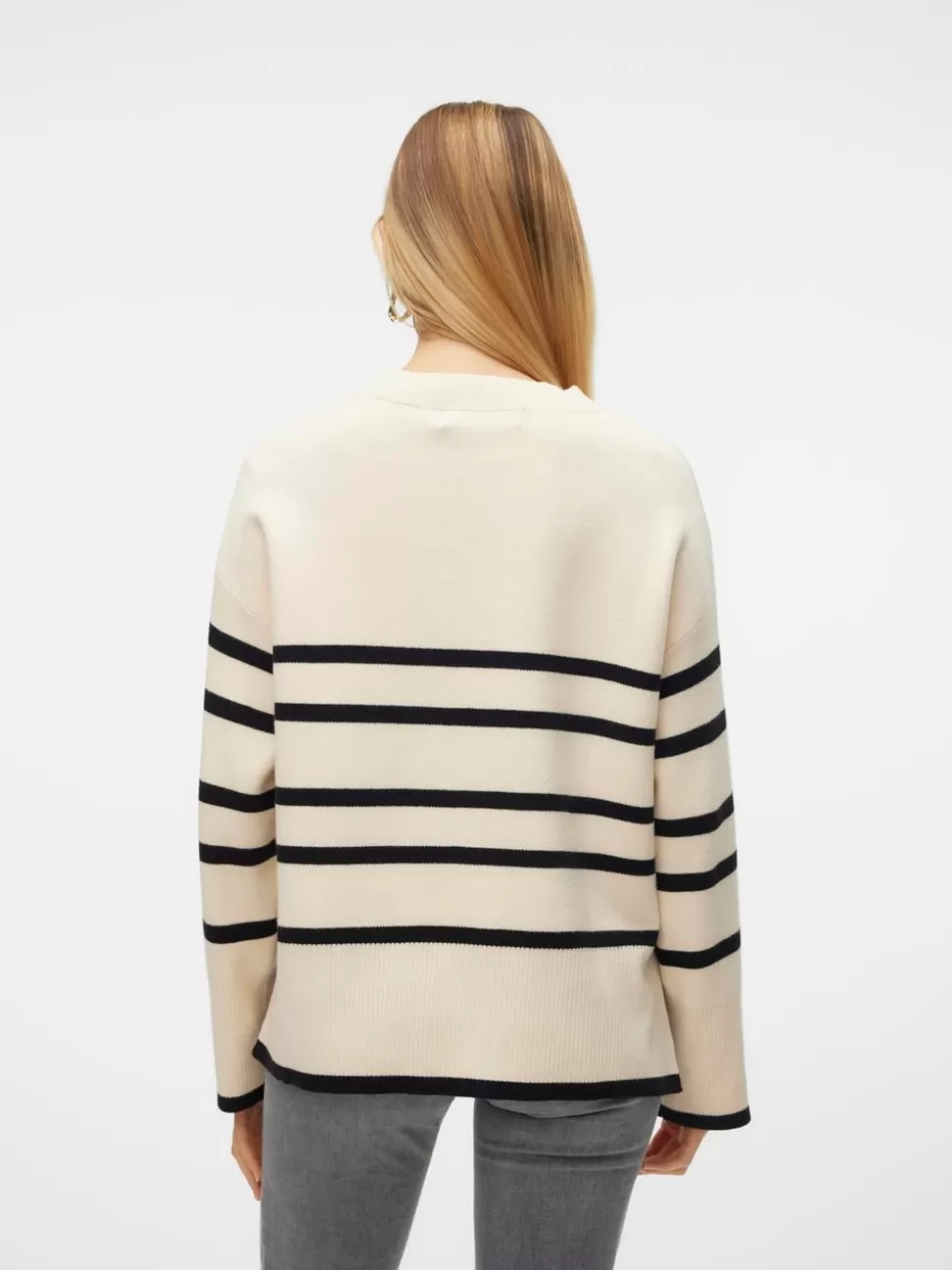 Stickat | Basics^VERO MODA VMSABA Pullover Birch