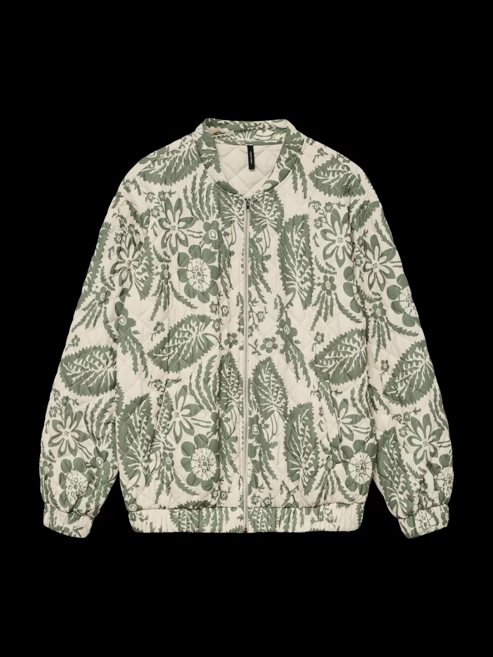 Jackor^VERO MODA VMSAGA Quiltad Jacka Oatmeal