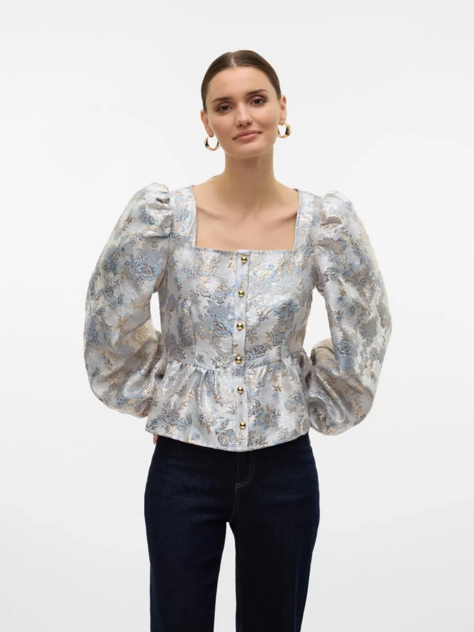 Festkläder | Toppar^VERO MODA VMSALLY Topp Silver