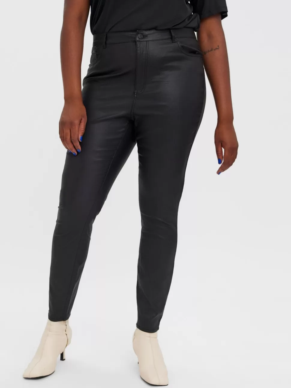 Byxor^VERO MODA VMSANDRA Byxor Black