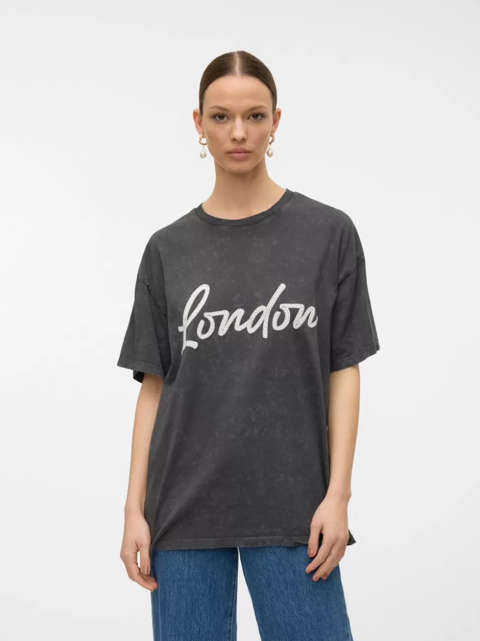 Toppar^VERO MODA VMSHEA T-shirt Black