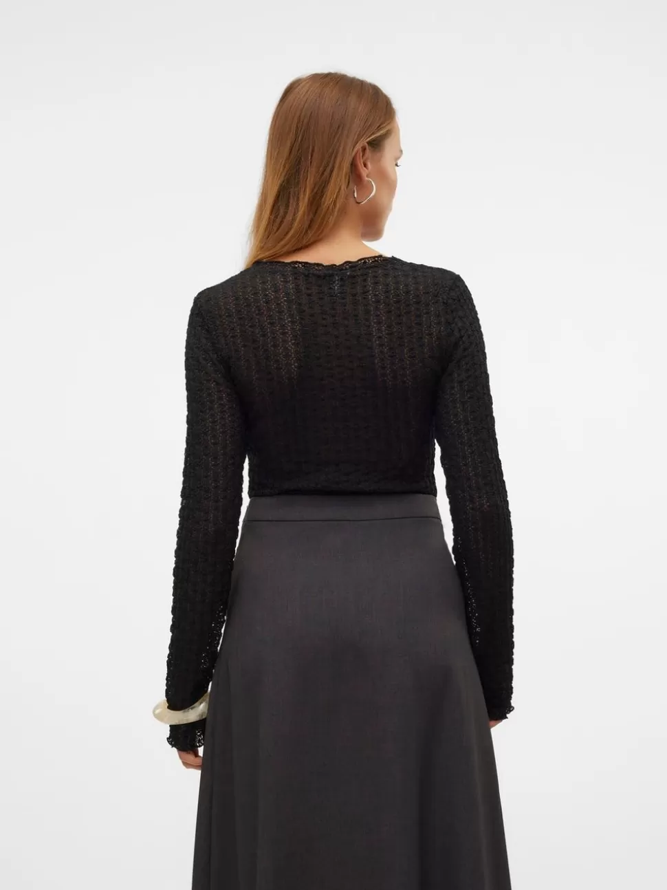 Toppar^VERO MODA VMSHELBY Topp Black