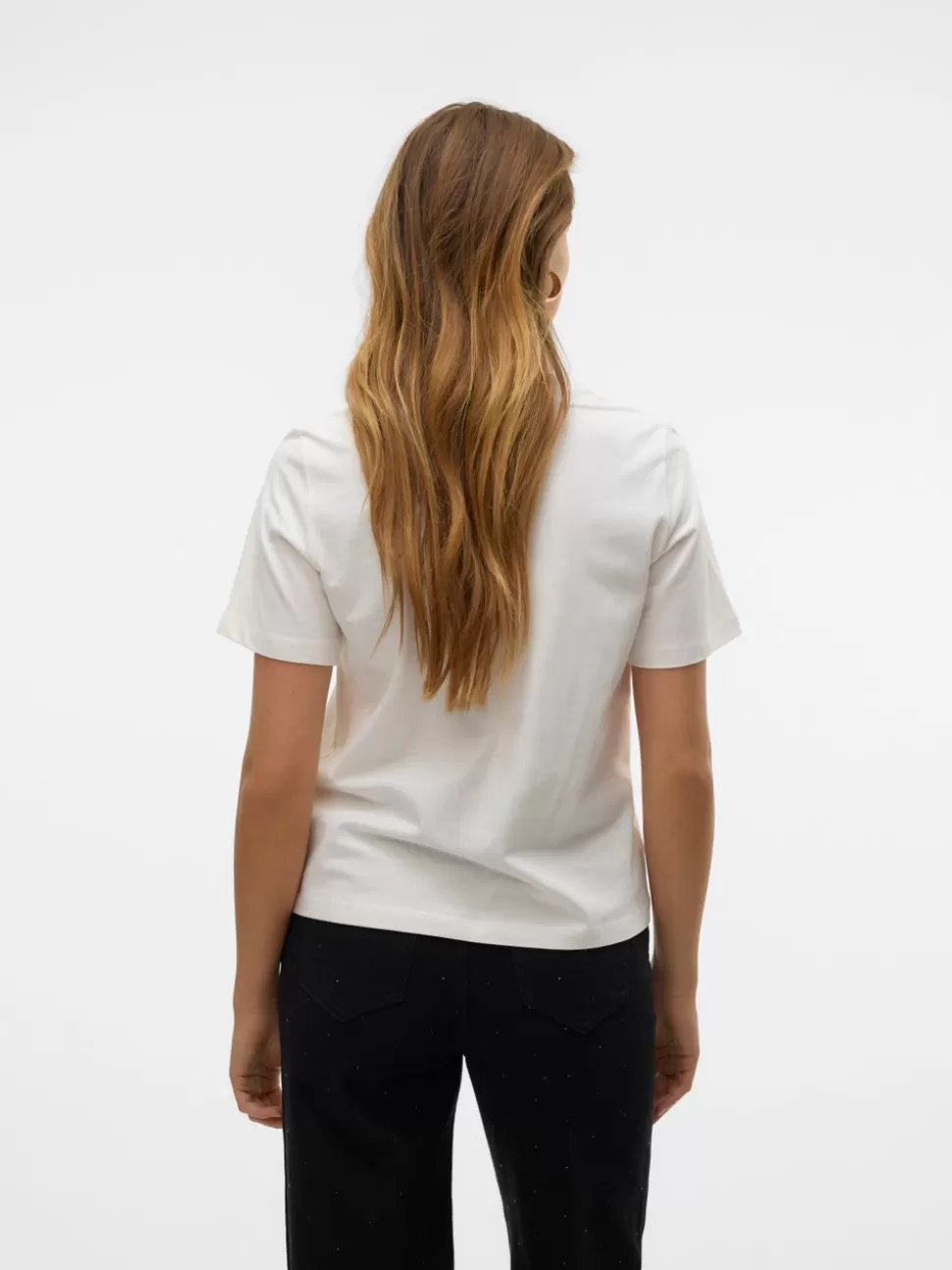 Toppar^VERO MODA VMSIF T-shirt Snow White