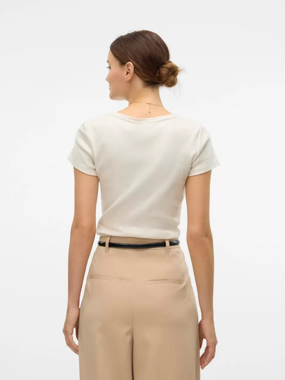 Festkläder | Toppar^VERO MODA VMSINE T-shirt Soy Bean