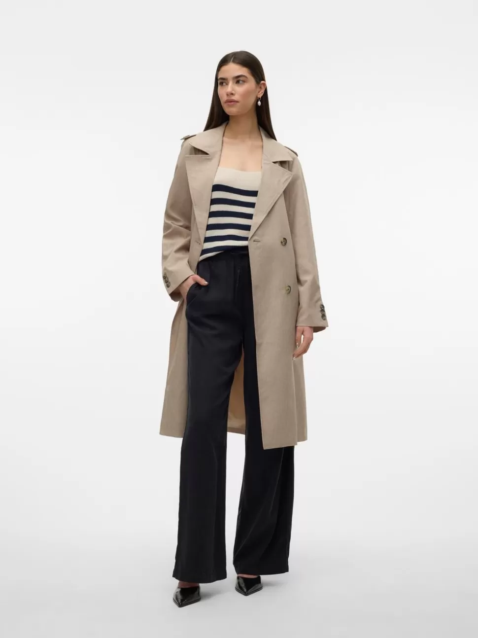 Jackor^VERO MODA VMSIRI Rock Silver Mink