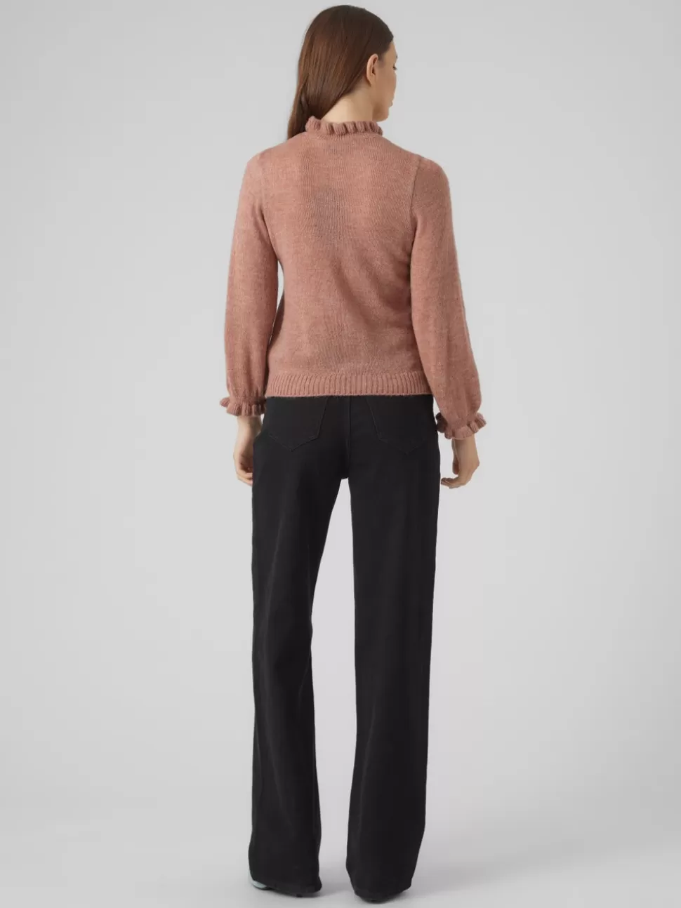 Stickat | Toppar^VERO MODA VMSOFIA Pullover Woodrose