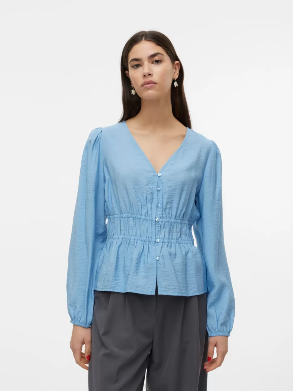 Festkläder | Toppar^VERO MODA VMSOFIA Topp Dusk Blue