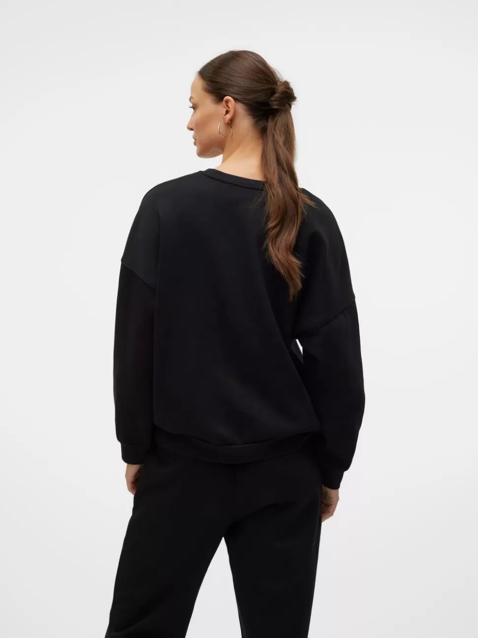 Sweatshirts^VERO MODA VMSONJA Sweatshirt Black