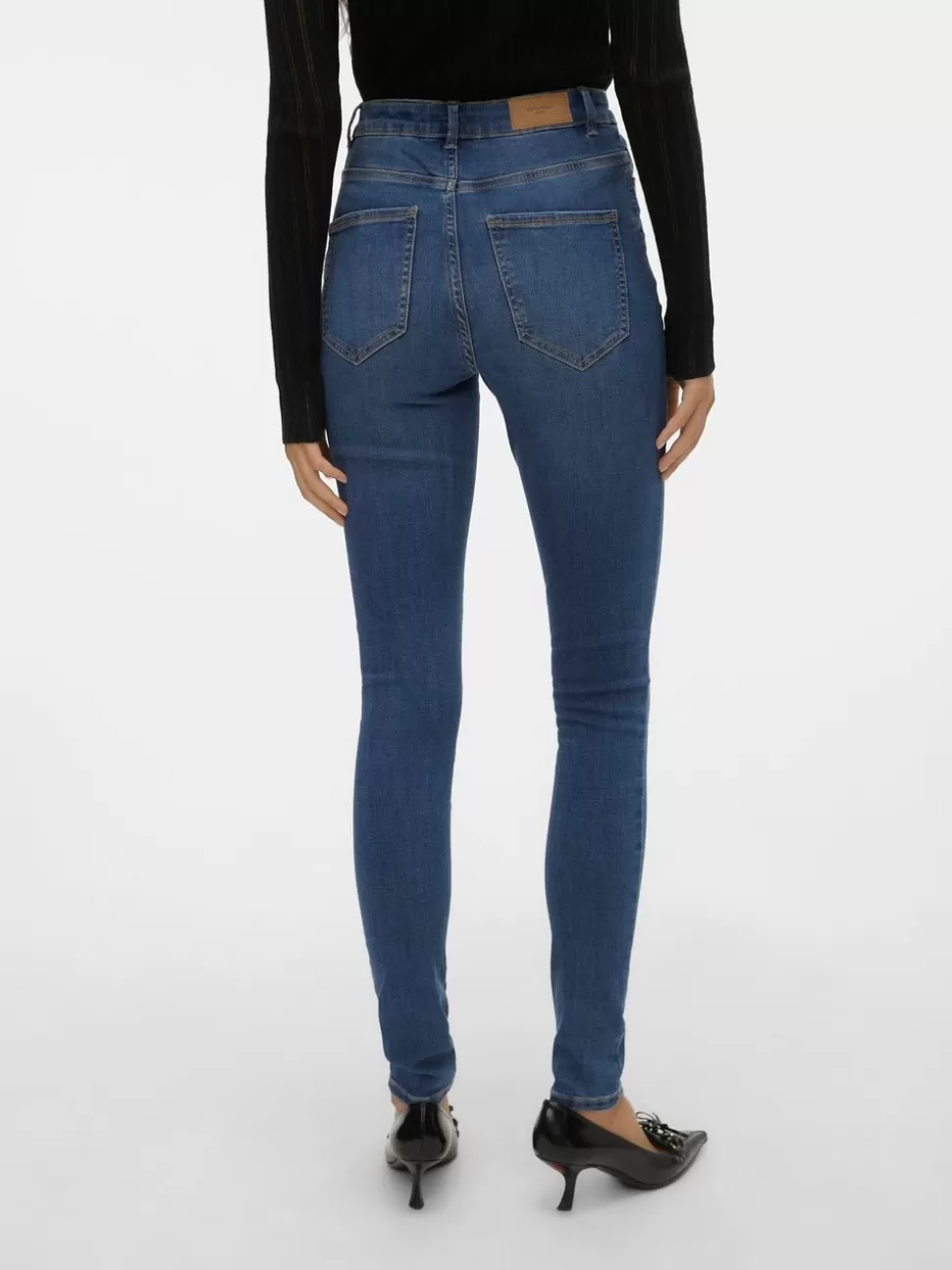 Jeans^VERO MODA VMSOPHIA Hög Midja Skinny Fit Jeans Medium Blue Denim