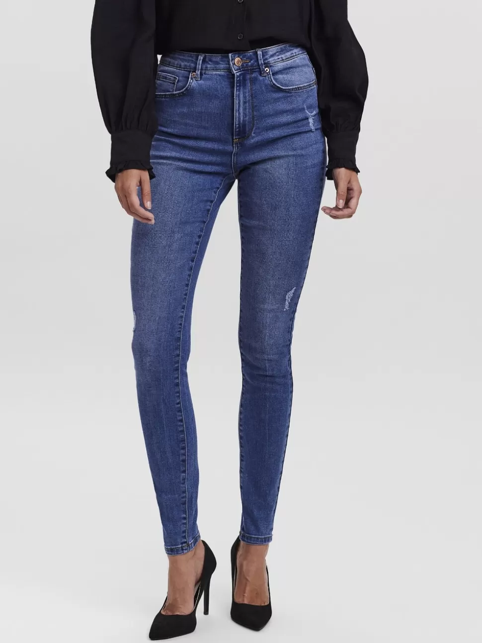 Jeans^VERO MODA VMSOPHIA Skinny Fit Jeans Medium Blue Denim