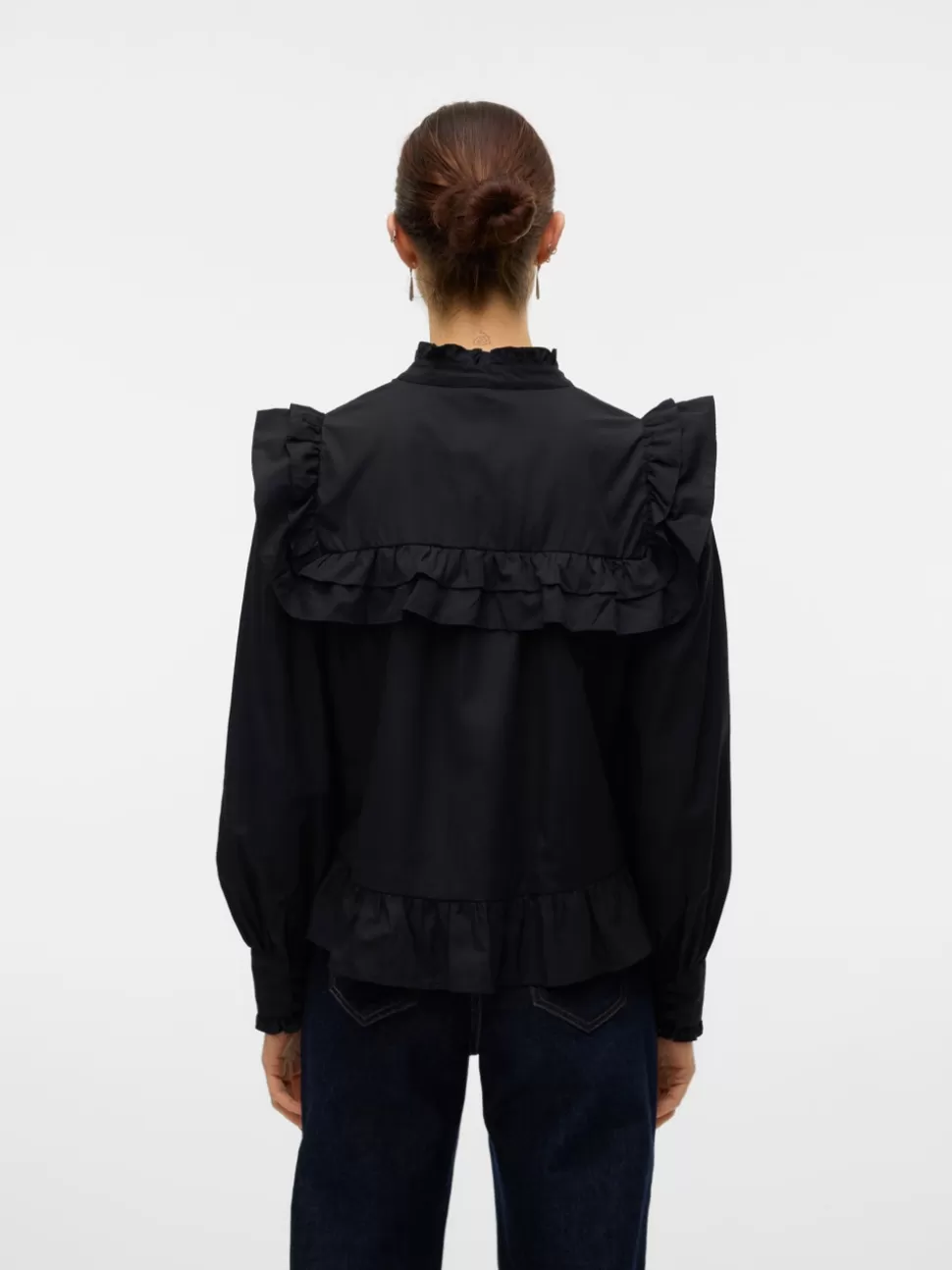 Toppar^VERO MODA VMSTINE Topp Black