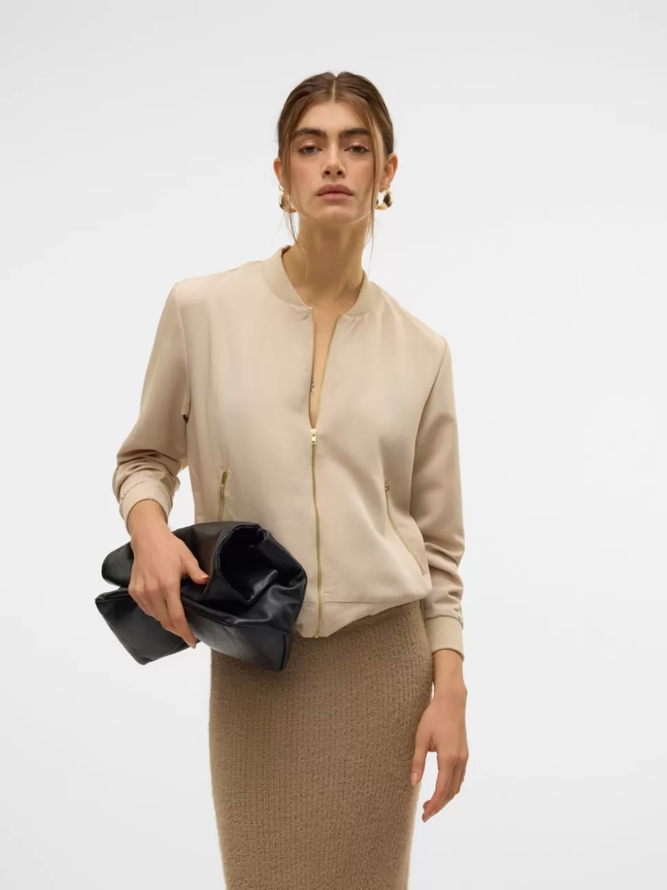 Jackor^VERO MODA VMSUMMER Ytter-bomber Cement