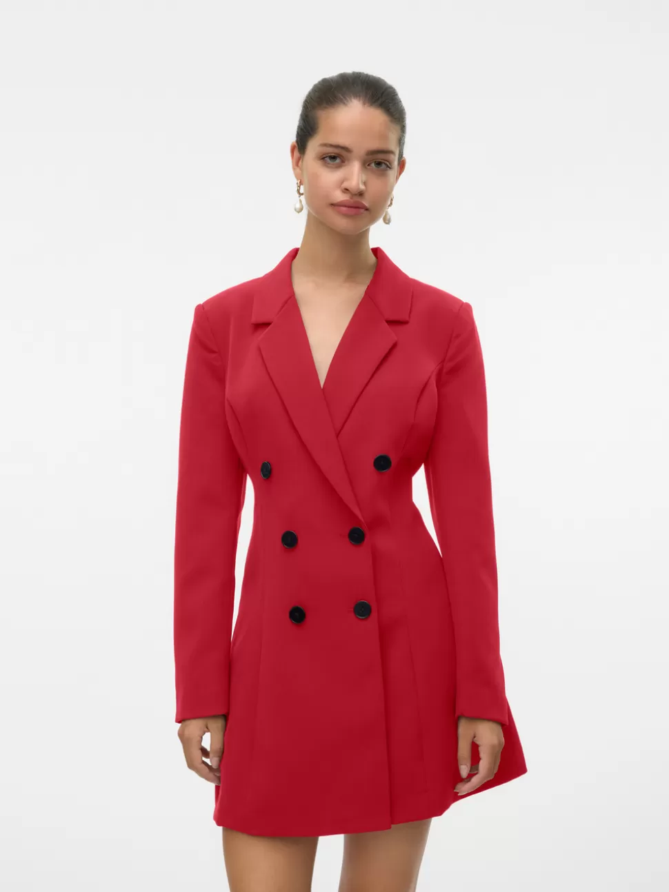 Festkläder^VERO MODA VMTAHINA Klänning Salsa
