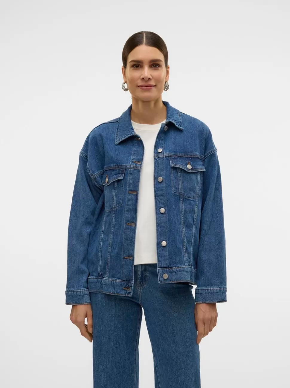 Jackor^VERO MODA VMTESSA Jacka Medium Blue Denim