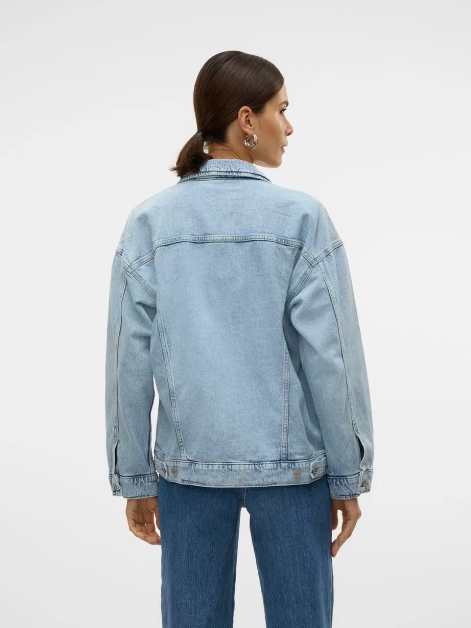 Jackor^VERO MODA VMTESSA Jacka Light Blue Denim