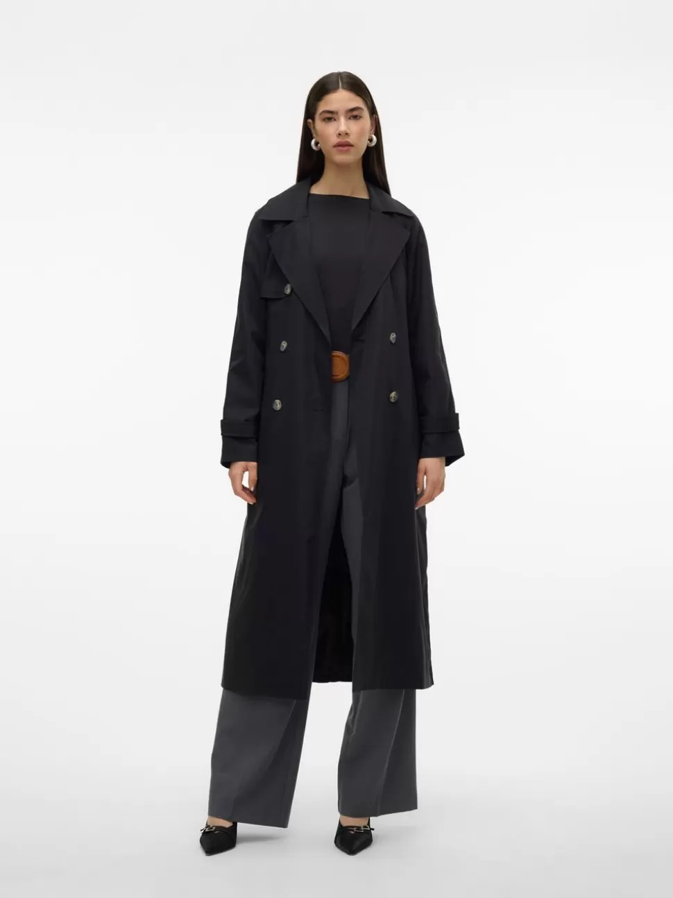 Jackor^VERO MODA VMTESSAGOLD Rock Black