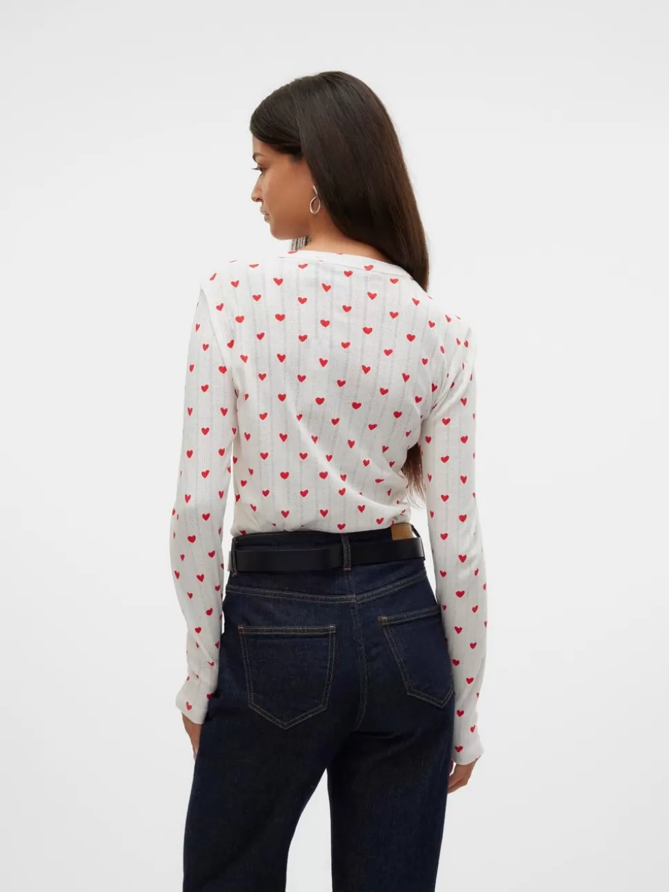 Toppar^VERO MODA VMTHERESE Topp Snow White