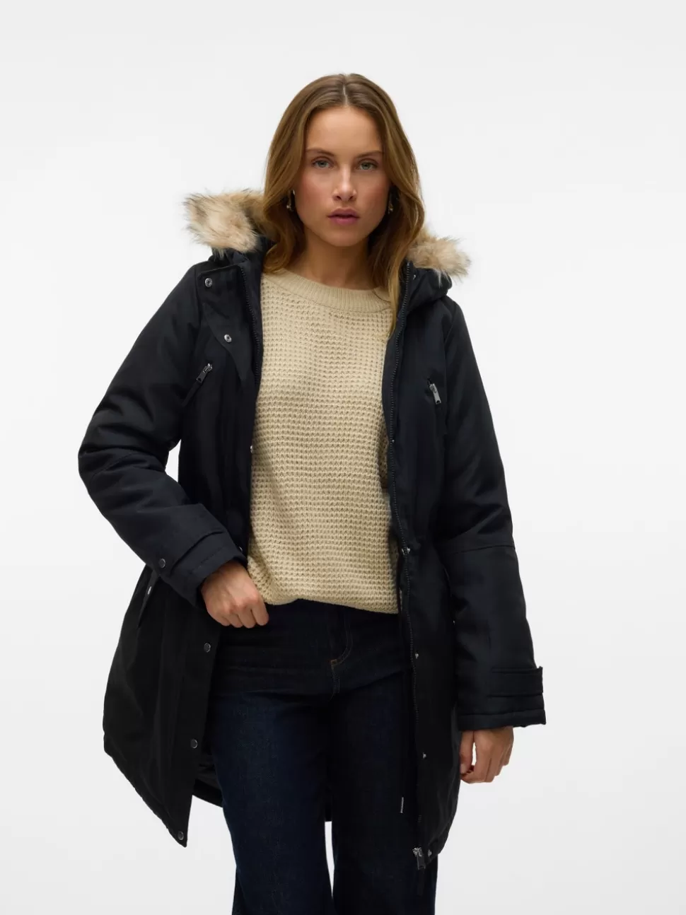 Jackor^VERO MODA VMTRACK Rock Black