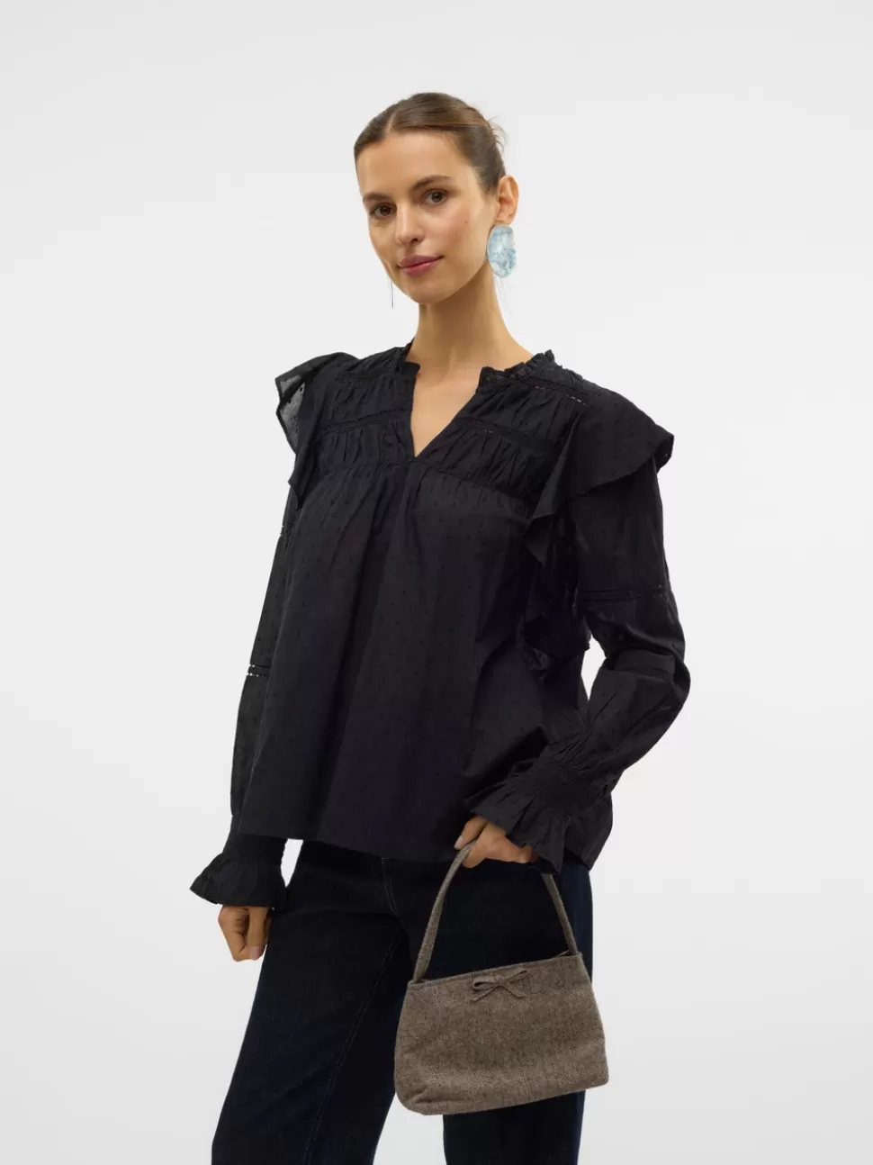 Toppar^VERO MODA VMTRINE Topp Black