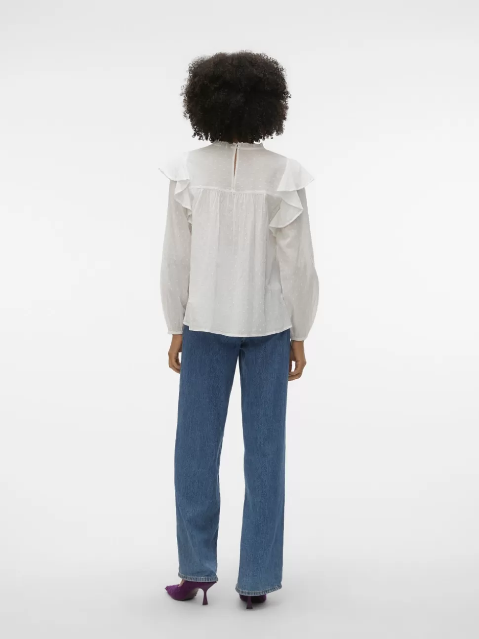 Toppar^VERO MODA VMTRINE Topp Snow White