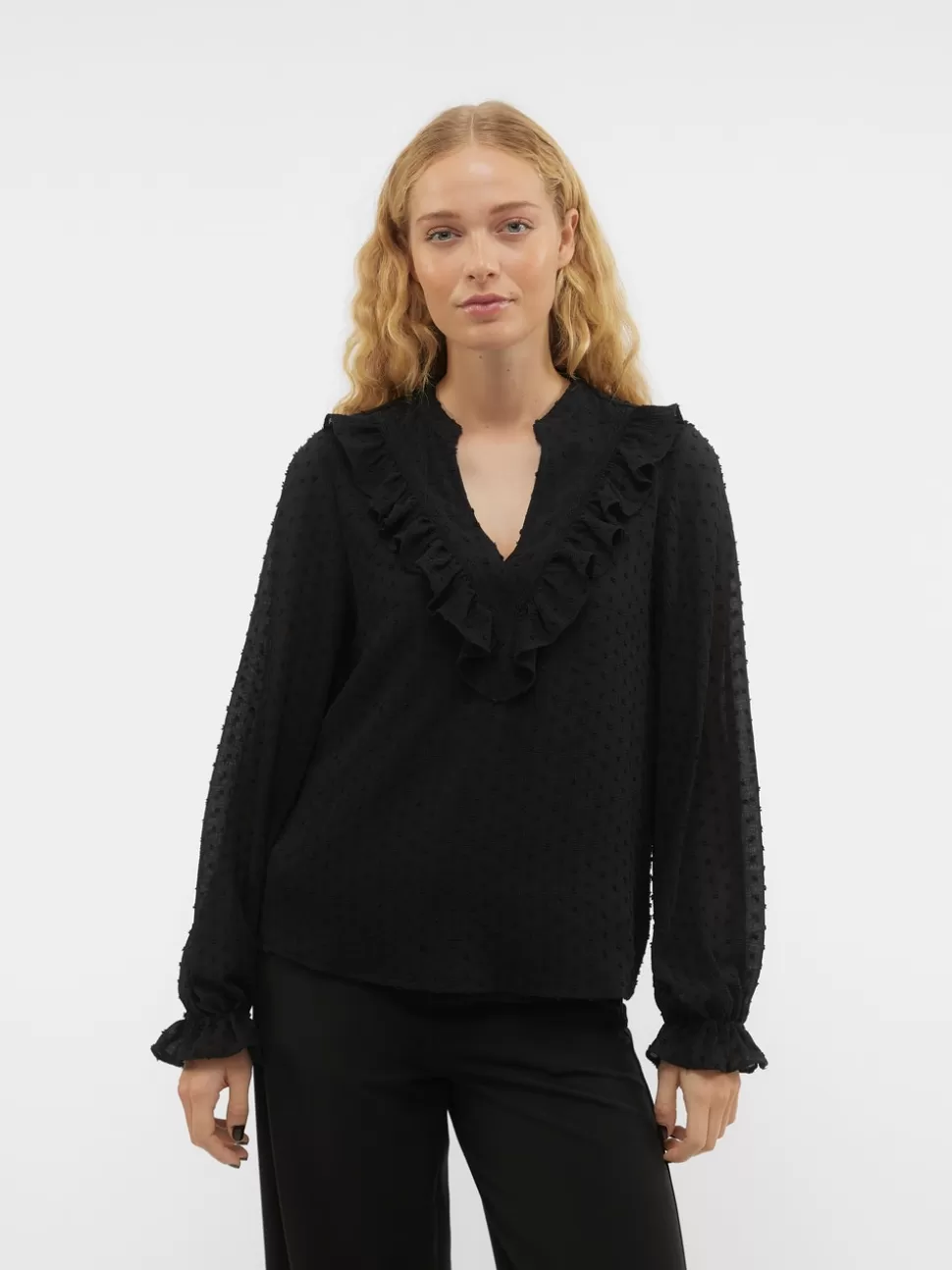 Toppar^VERO MODA VMTULI Topp Black