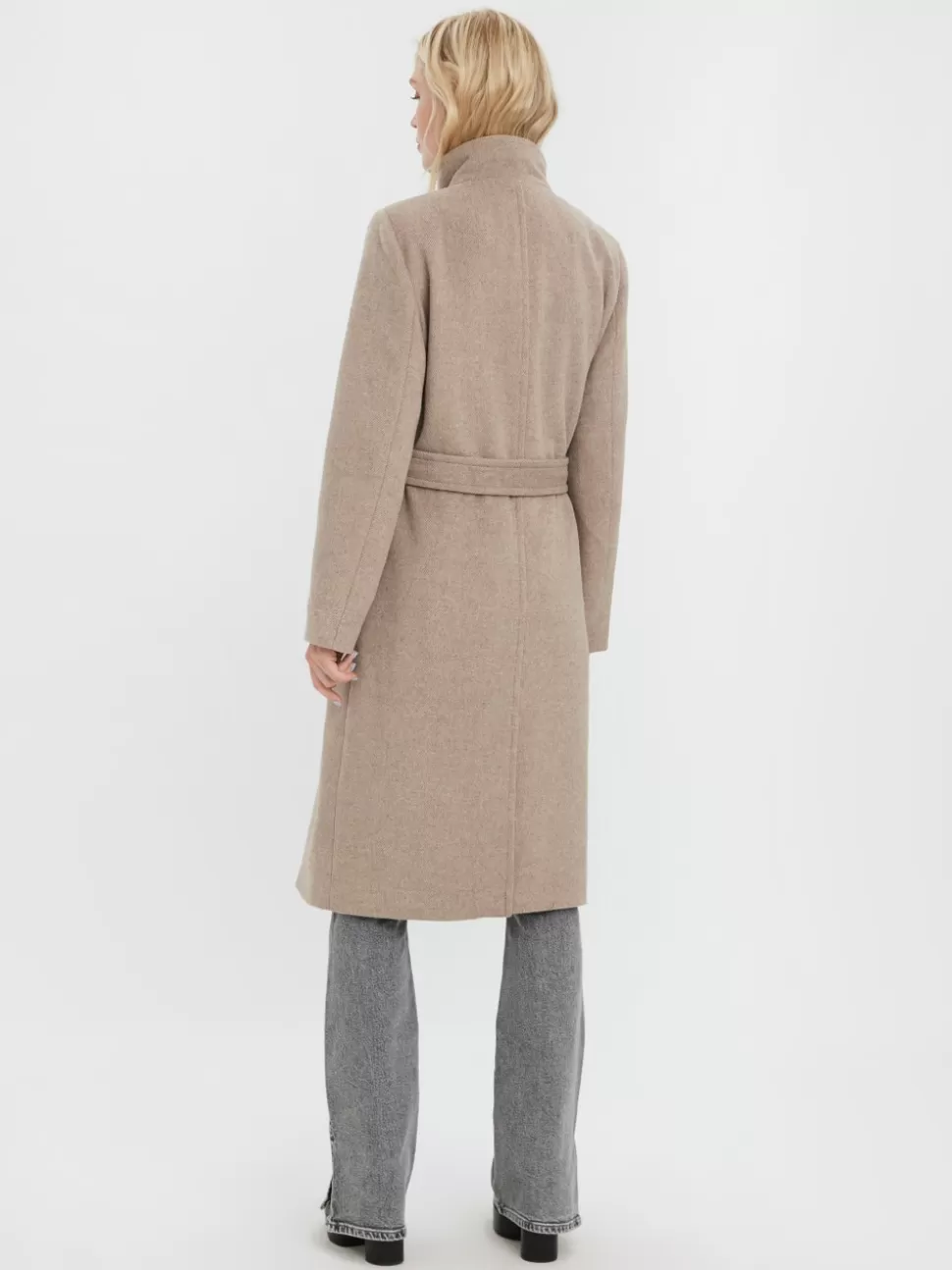 Jackor^VERO MODA VMTWODOPE Rock Silver Mink