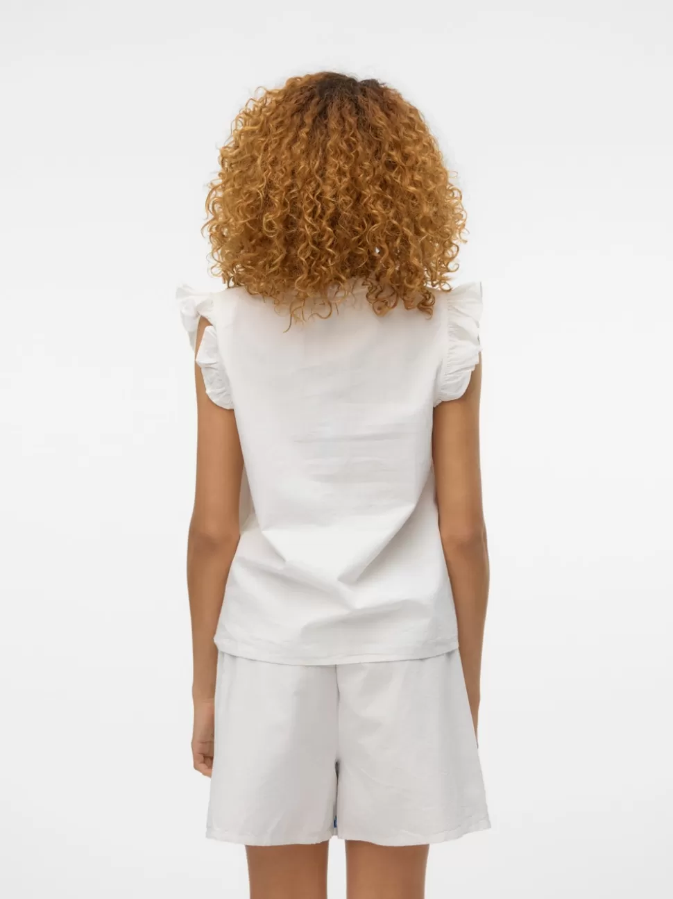 Toppar^VERO MODA VMVACATION Topp Bright White