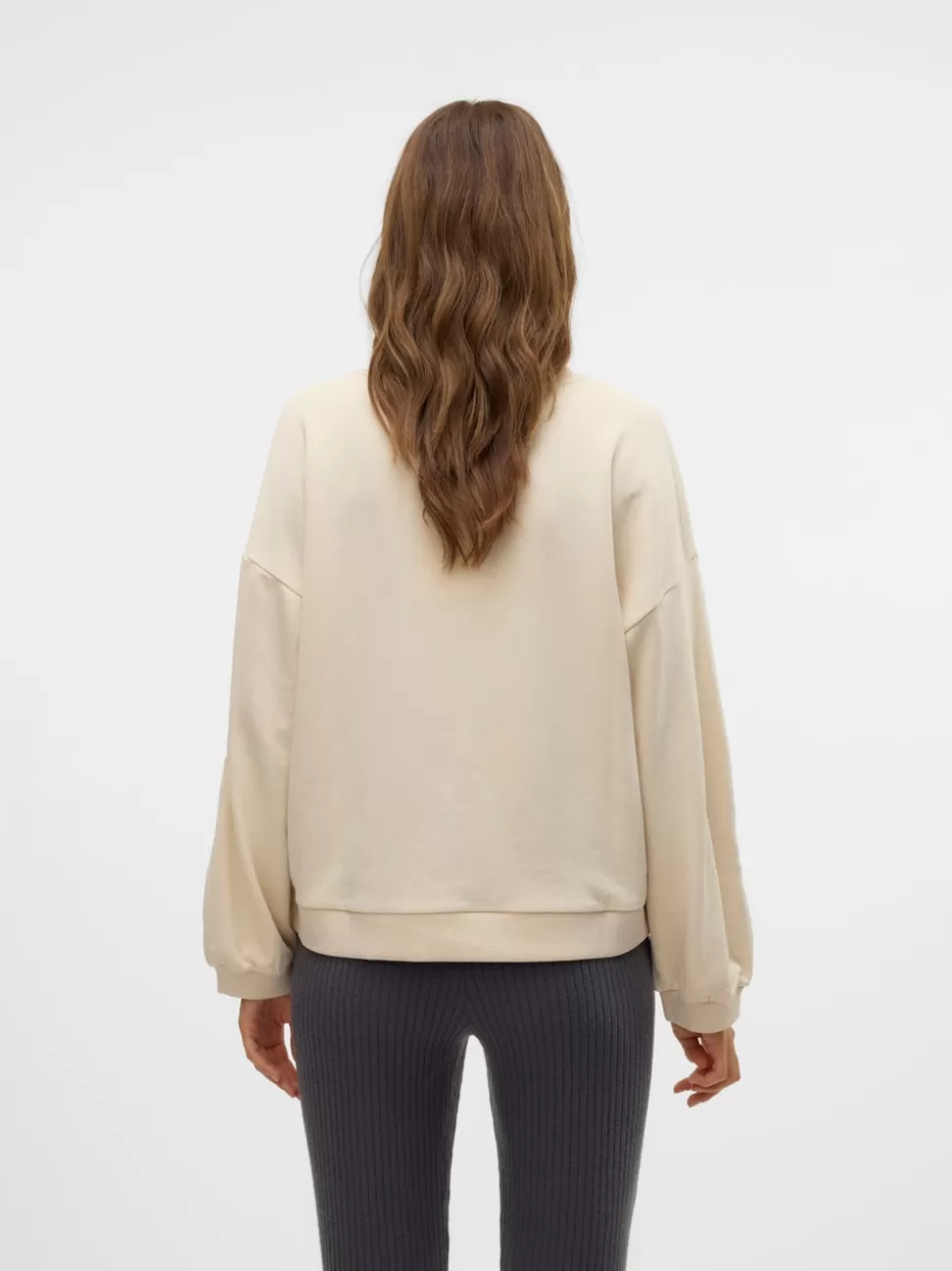 Sweatshirts^VERO MODA VMVELO Sweatshirt Birch