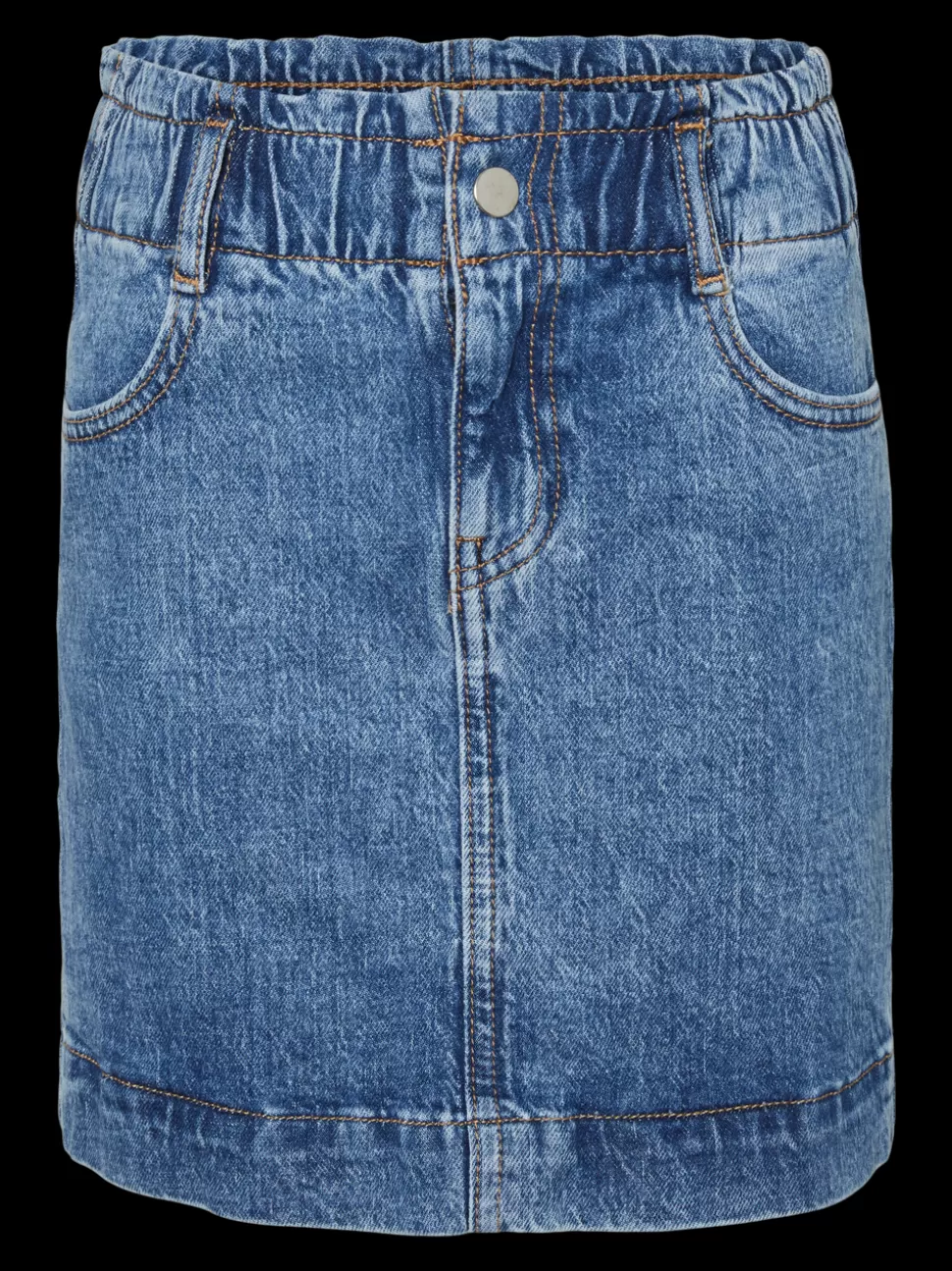 Kjolar | Underdelar^VERO MODA VMVIOLA Normal Midja Kjol Medium Blue Denim