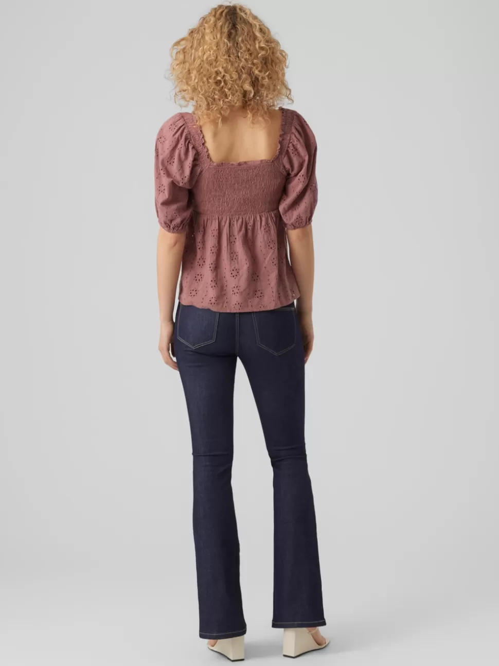 Toppar^VERO MODA VMVIOLA Topp Rose Brown
