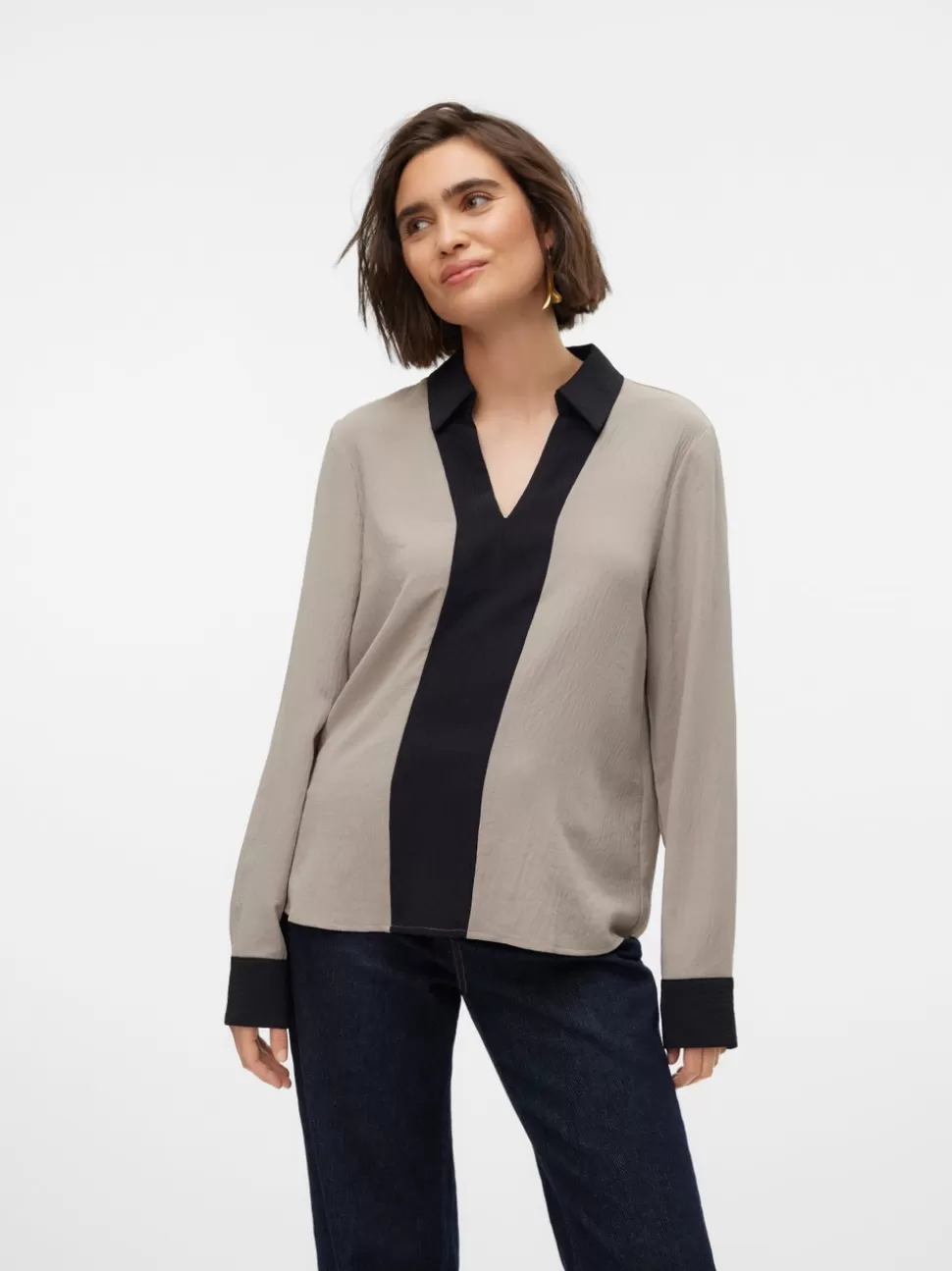 Toppar^VERO MODA VMWIGGA Topp Moon Rock