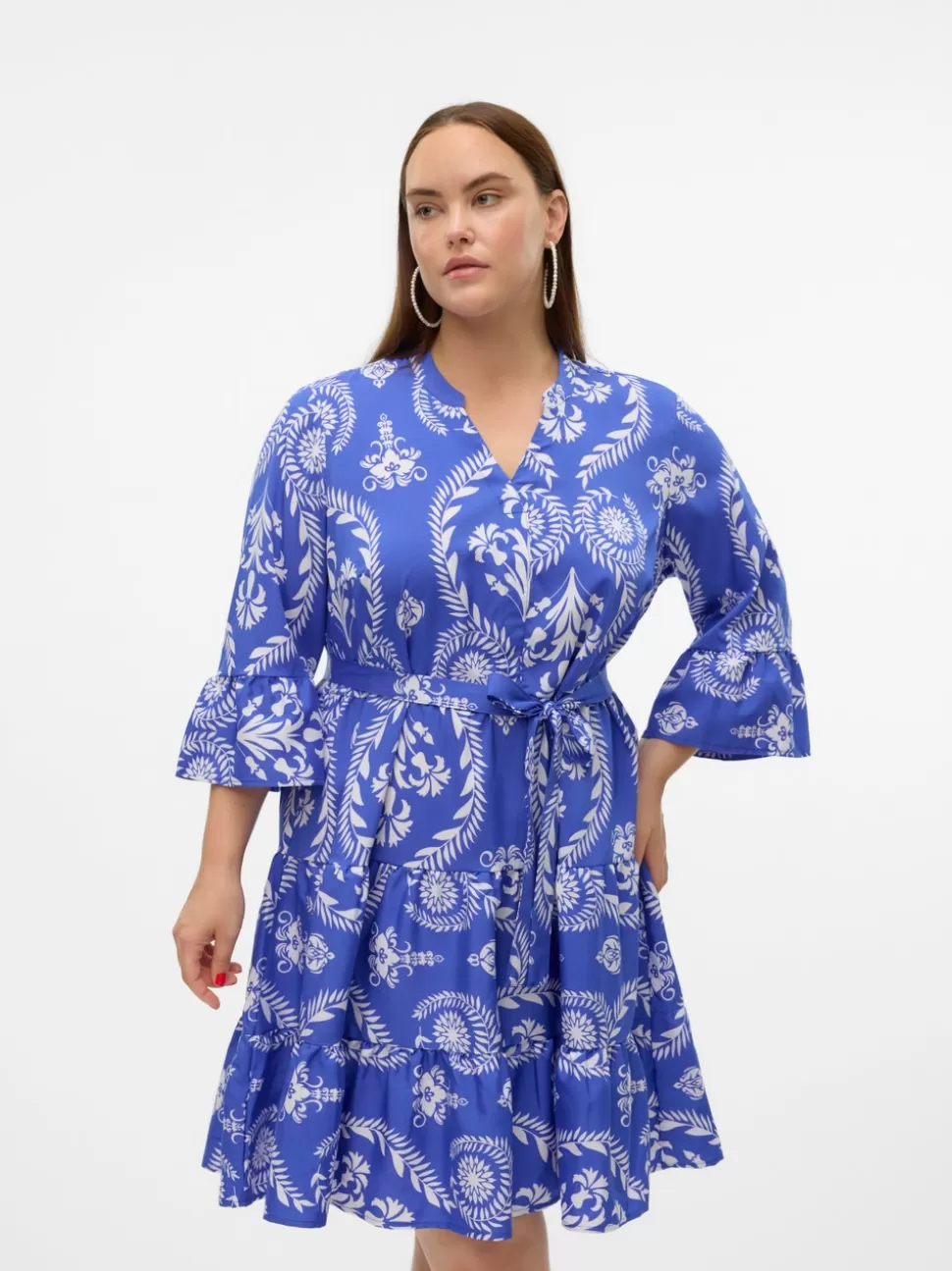Klänningar^VERO MODA VMZERA Kort Klänning Dazzling Blue
